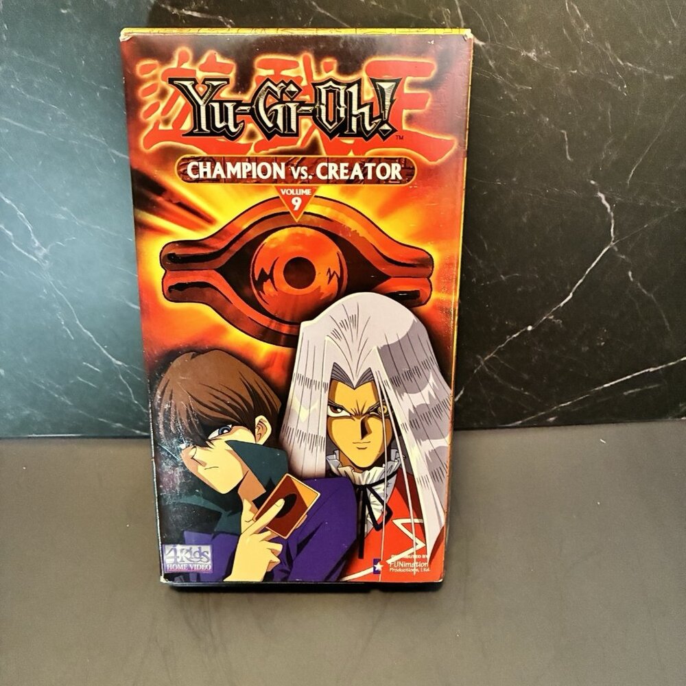 Yu Gi Oh Champion vs Creator Vol 9 VHS Anime Kids WB Funimation Video